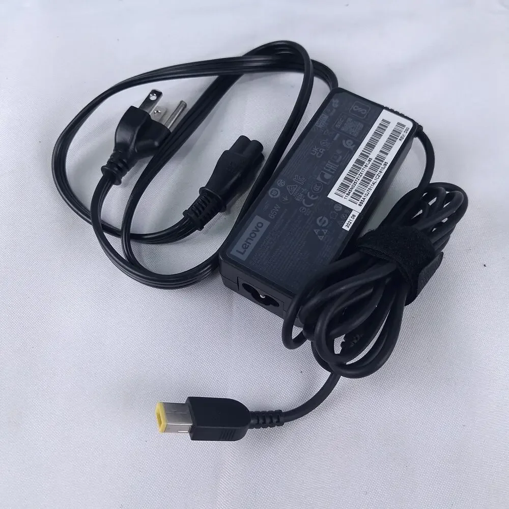 Lenovo 65W AC Adapter Charger Slim Tip ADLX65NLC3A 45N0257 Laptop
